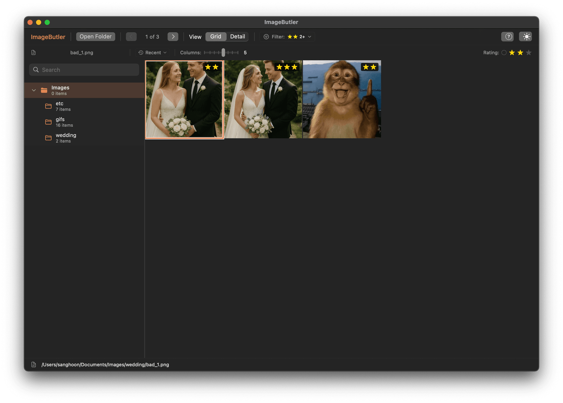 ImageButler Filter System